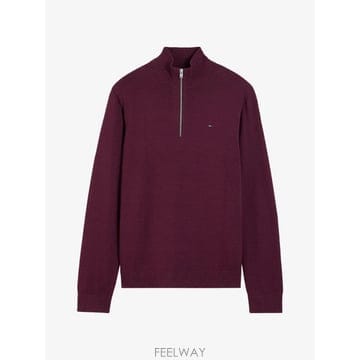 26 FW 타미힐피거 quarter zip knitted sweater DM0DM21654 TP4593966