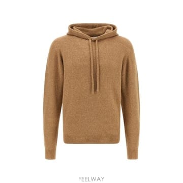 26 FW Roberto Collina 드로스트링 후드 골지 트리밍 스웨터 263MYB4000705 TP45