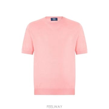 26 FW Fedeli 크루넥 반소매 티셔츠 7UE05718 TP455315483