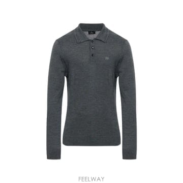 26 FW 에트로 로고 자수 긴소매 폴로 셔츠 MRKN0014AU12Q TP456406620