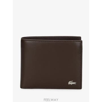 26 FW 라코스테 FG 레더 미디엄 2단 백 NH1112FG TP459295317