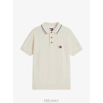 26 FW 타미힐피거 로고 패치 폴로 셔츠 DM0DM23208 TP455129261