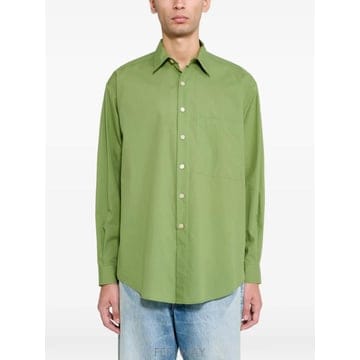 26 FW 오라리 코튼 셔츠 A26SS02CLDUSTYGREEN TP454017461
