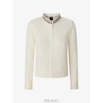 26 FW PINKO 크리스털 장식 가디건 107275A3GI TP456397914