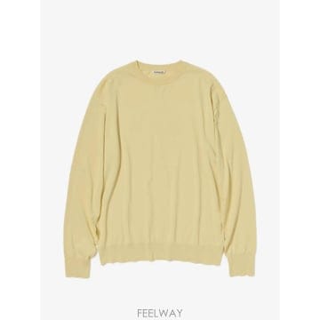 26 FW 오라리 파인 니트 코튼 스웨터 A26SP02KA TP454491916