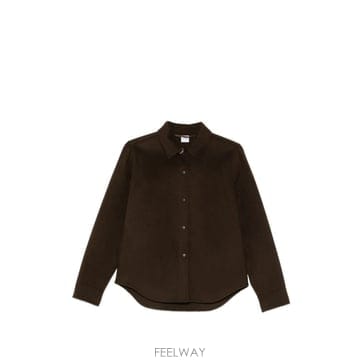 26 FW 아스페시 프레스 스터드 커브 헴 셔츠 5484P517 TP459350147