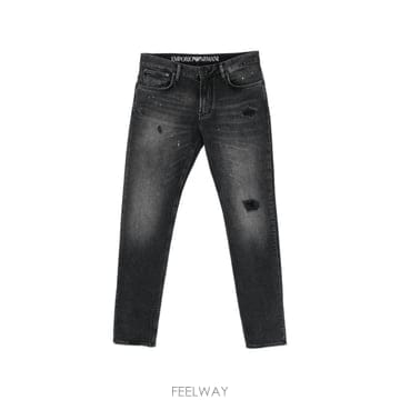 26 FW 아르마니 디스트레스드 슬림 핏 진 EM000121AF29286 TP459290419