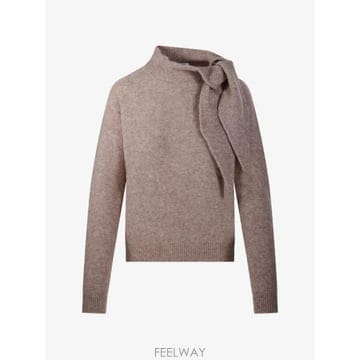 26 FW Roberto Collina 골지 디테일 타이 넥 스웨터 263FXB01103 TP45708583