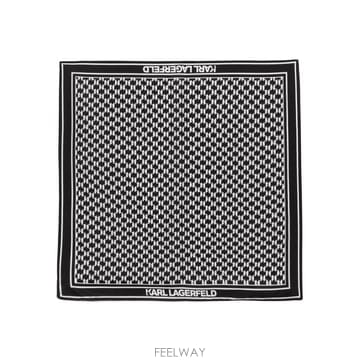 26 FW 칼라거펠트 모노그램 실크 스카프 A1W33181 TP454729125