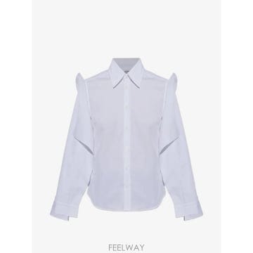 26 FW 베트멍 러플 트리밍 셔츠 WH27SH043W0 TP456925380