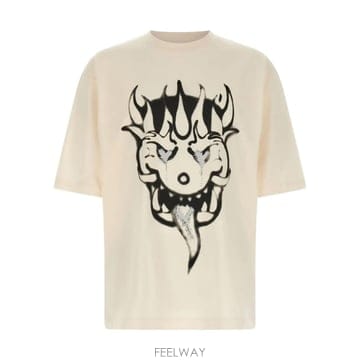 인더샵 Y-3 와이쓰리 화이트 반팔 티셔츠