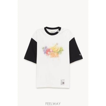 인더샵 Maison MIHARA YASUHIRO 메종 미하라 야스히로 FRUIT 프린트 반팔 티셔츠