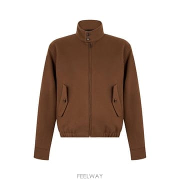 인더샵 BOTTEGA VENETA 보테가 베네타 브라운 봄버 자켓