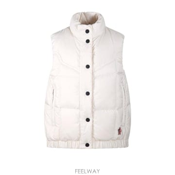 인더샵 MONCLER 몽클레어 화이트 패딩