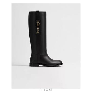 인더샵 Dior 디올 DIORLY 레더 부츠