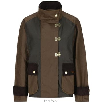 인더샵 Barbour 바버 브라운 자켓