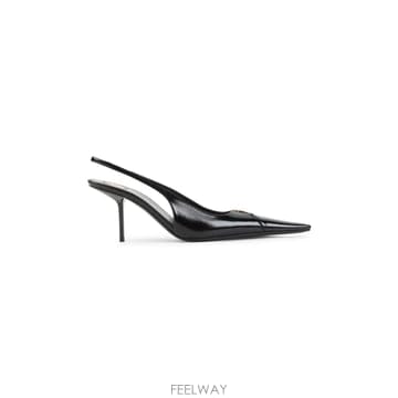 인더샵 SAINT LAURENT 생로랑 블랙 슬링백힐