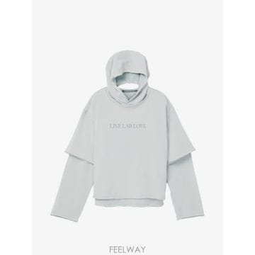 캠퍼 레이어드 후드티