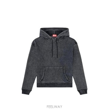 26 FW 디젤 자카드 메시 드로스트링 코튼 후드티 A222260PLDH TP454941254