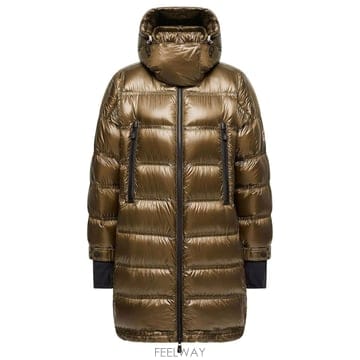 인더샵 MONCLER 몽클레어 그린 패딩
