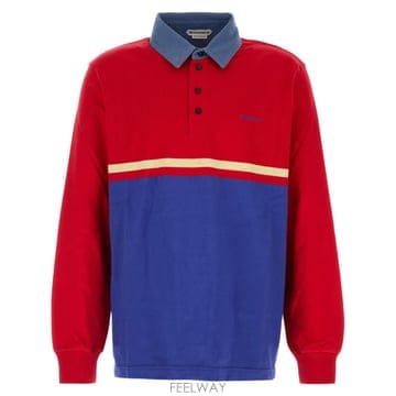 인더샵 JW ANDERSON JW 앤더슨 로고 자수 폴로 셔츠