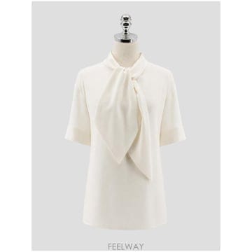 인더샵 Kiton 키톤 화이트 셔츠   블라우스