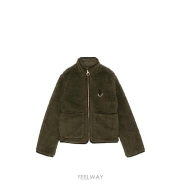 인더샵 Barbour 바버 그린 자켓