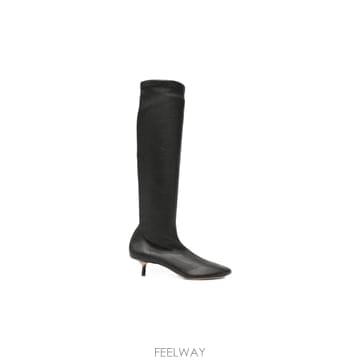 인더샵 JACQUEMUS 자크뮈스 블랙 하이 부츠