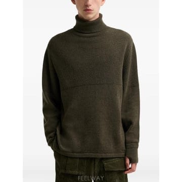 26 FW 바버 골지 터틀 넥 스웨터 MKN1792OL51 TP459430541