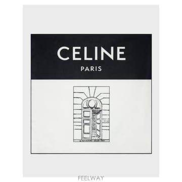 인더샵 CELINE 셀린느 BIENVENUE 실크 반다나