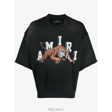 26 FW 아미리 타이거 프린트 티셔츠 PF23MJG017 TP457366015