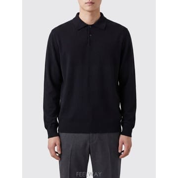 [A6] 더 로우 1439Y995 남성 티셔츠 1439Y995-BLK