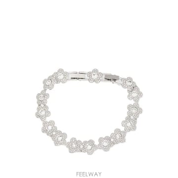 26 FW 스와로브스키 X 아리아나 그란데 엔젤릭 플로럴 크리스털 브레이슬릿 5749182 TP4549381