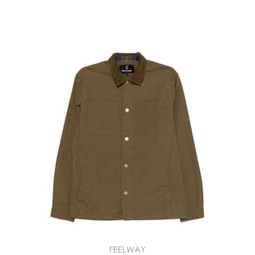 인더샵 Barbour 바버 그린 셔츠