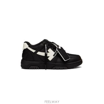 인더샵 Off-White 오프화이트 블랙 스니커즈
