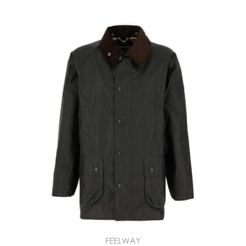 인더샵 Barbour 바버 그린 자켓