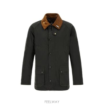 인더샵 Barbour 바버 그린 자켓