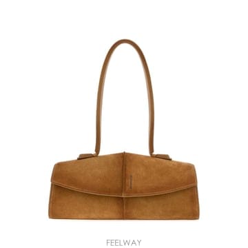 인더샵 JIL SANDER 질샌더 LINEA 스웨이드 토트백