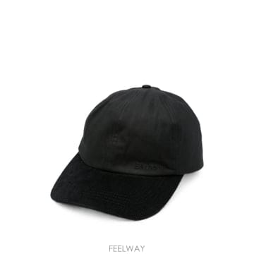 인더샵 Barbour 바버 블랙 볼 캡