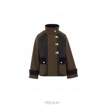 인더샵 Barbour 바버 브라운 자켓