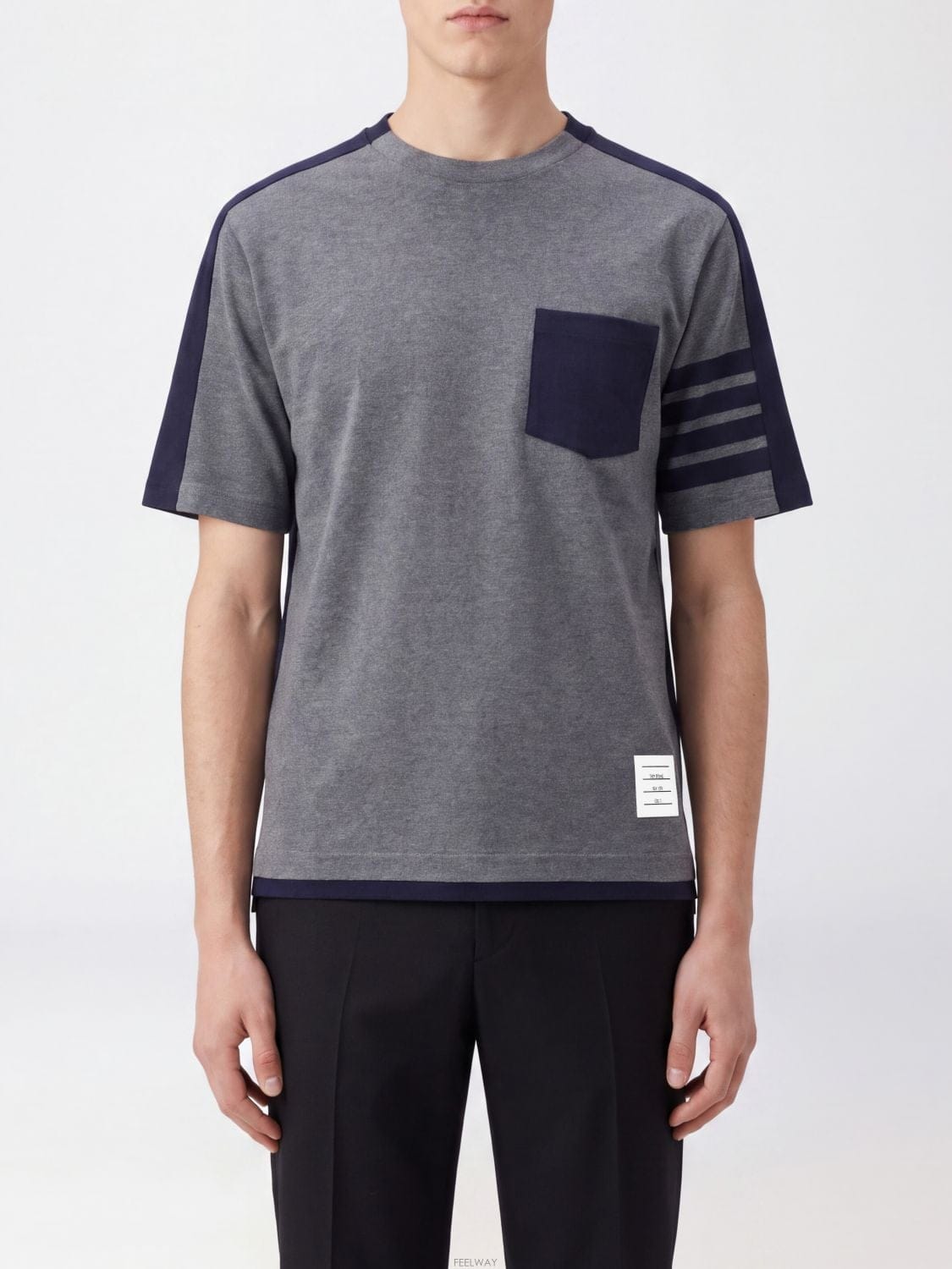 Thom Browne [A6] ����� MJS312AJ0320 ���� Ƽ���� MJS312AJ0320-035[A6] ����� MJS312AJ0320 ���� Ƽ���� MJS312AJ0320-03