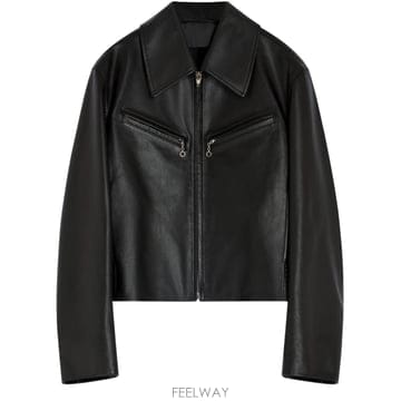 당일발송 르메르 Boxy leather blouson