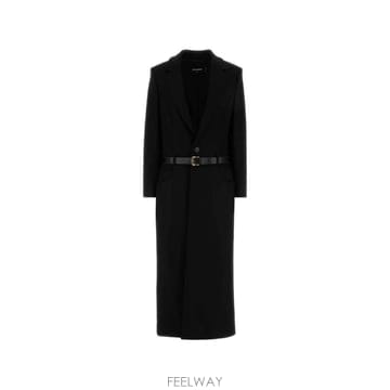 26 FW 디스퀘어드2 벨트 싱글 브레스티드 코트 S75AA0450S53003 TP457870864