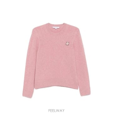 26 FW 메종 키츠네 폭스 패치 울 스웨터 MRWKJ11KT1006 TP457836011