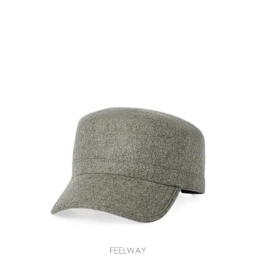 당일배송 브루넬로 쿠치넬리 버진 울 플란넬 필드 캡 모자