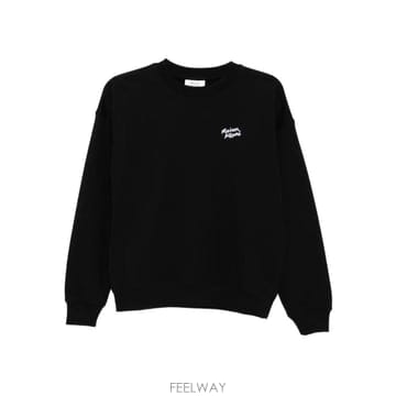 당일배송 메종 키츠네 로고 자수 스웨트셔츠