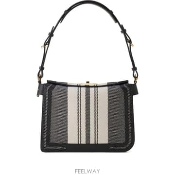 26 FW 랑방 콤파뇽 스트라이프 락 숄더 백 LWBGLRPMCUSTP26 TP455611860