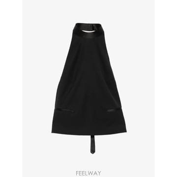 당일배송 Alexander McQueen 홀터넥 백리스 탑