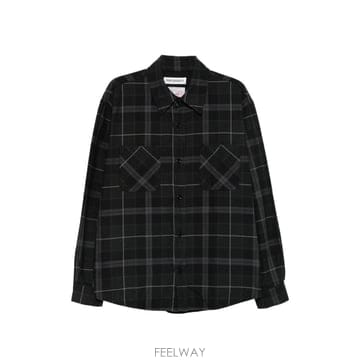 당일배송 아워레가시 휩핀 체크 패턴 셔츠