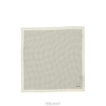 톰포드 도트 프린트 실크 포켓 스카프 멀티컬러